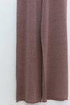 SWAYING/KNIT seamless straight pants SW24SS3B52 dirty pink PS83